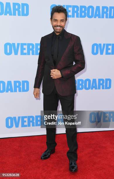Eugenio Derbez attends the premiere of Lionsgate and Pantelion Film's "Overboard" at Regency Village Theatre on April 30, 2018 in Westwood,...