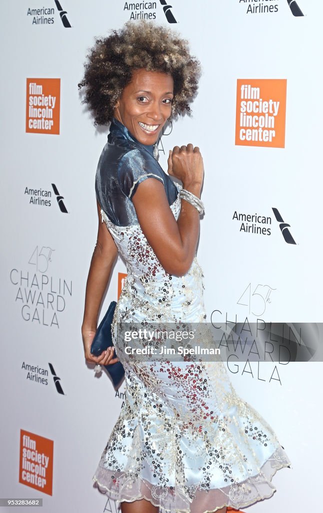Actress Karine Plantadit attends the 45th Chaplin Award Gala honoring