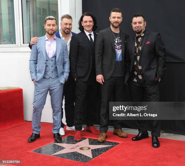 Honored With Star On The Hollywood Walk Of Fame held on April 30, 2018 in Hollywood, California.