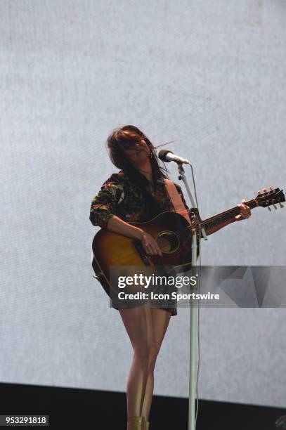 Kacey Musgraves performed at Stagecoach, California's Country Music Festival on April 28, 2018 at the Empire Polo Club in Indio, CA.