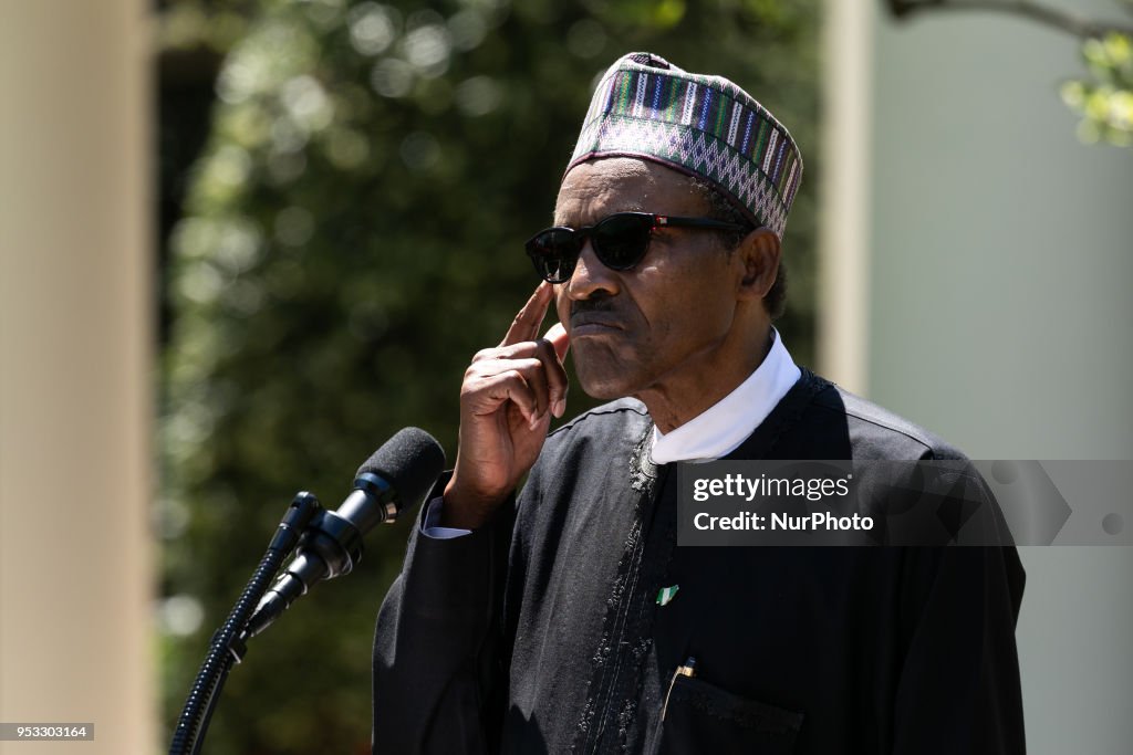 Trump And Nigerian President Buhari Hold Joint Press Conference In Rose Garden