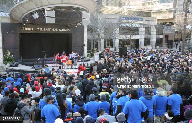 Thousands of people attended an inter-faith vigil at Nathan Phillips Square in memory of the 10 people killed and 15 people injured in a deadly van...