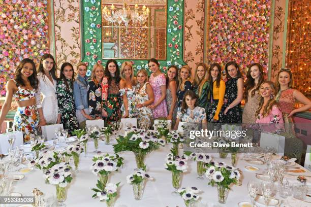 Viscountess Emma Weymouth, Sabrina Percy, Natalie Salmon, Pippa Vosper, Hermione Underwood, Lily Worcester, Jemima Cadbury, Chantal Piper, Amber Le...