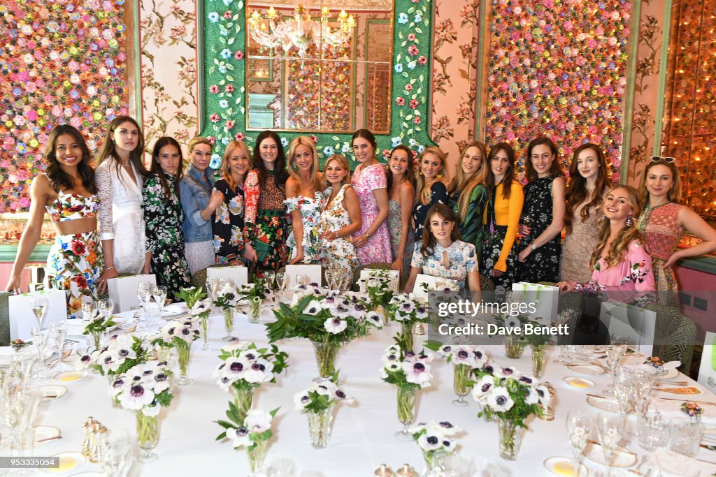 Jemima Cadbury & Perrier-Jouet Host Spring Lunch At Annabel's To Celebrate The Launch Of BeeBazaar.co.uk