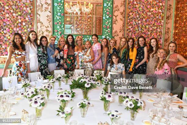 Viscountess Emma Weymouth, Sabrina Percy, Natalie Salmon, Pippa Vosper, Hermione Underwood, Lily Worcester, Jemima Cadbury, Chantal Piper, Amber Le...