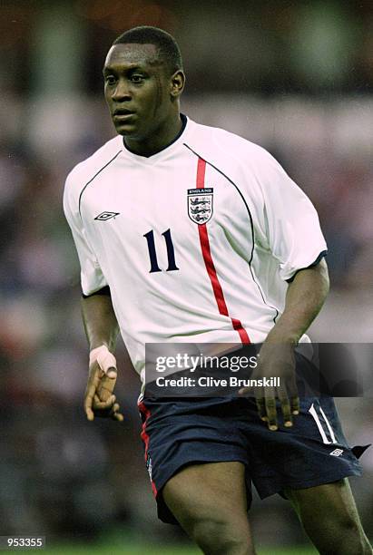 Emile Heskey of England during the International Friendly against Mexico at Pride Park in Derby, England. \ Mandatory Credit: Clive Brunskill...