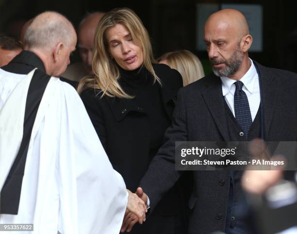 Gianluca Vialli outside St Luke's and Christ Church, London, where the memorial service for former Chelsea player Ray Wilkins is being held. Wilkins,...
