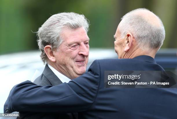 Roy Hodgson outside St Luke's and Christ Church, London, where the memorial service for former Chelsea player Ray Wilkins is being held. Wilkins, who...