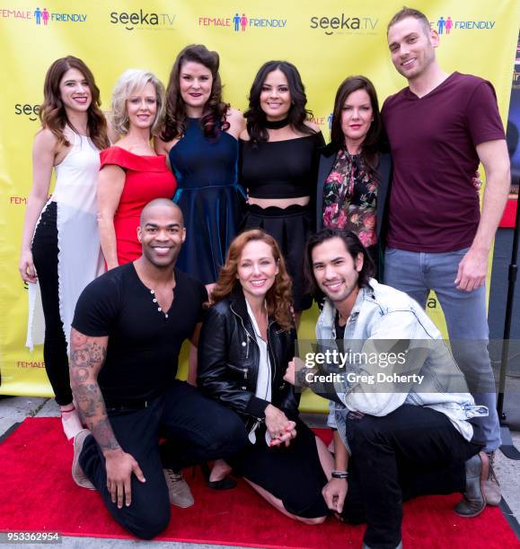 Amy Huckabay, Juli Cuccia, Taylor C. Baker, Chelsea Alana Rivera, Kira Reed Lorsch and Mark Atherton, Courtney Grant, Frankie Ingrassia and Michael...