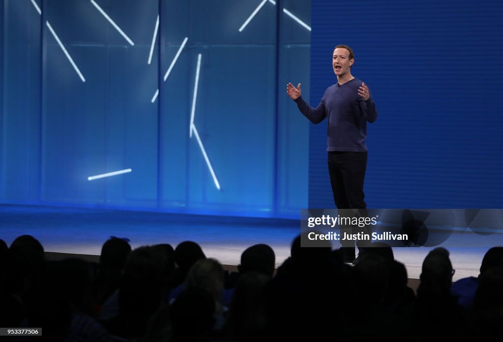 Mark Zuckerberg Addresses F8 Facebook Developer Conference