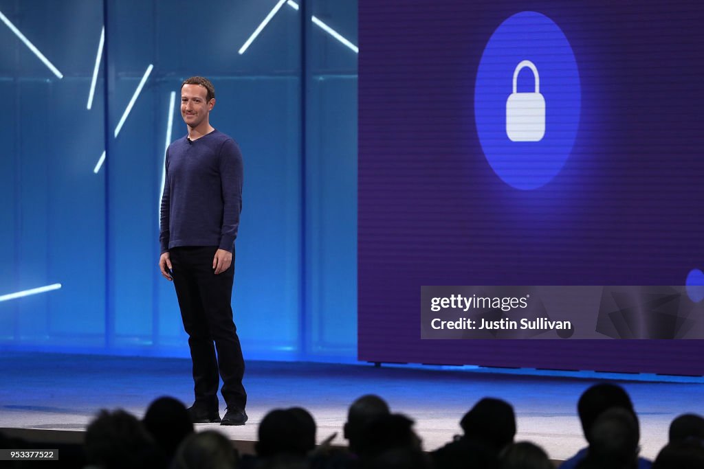 Mark Zuckerberg Addresses F8 Facebook Developer Conference