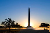 San Jacinto Monument at Dawn