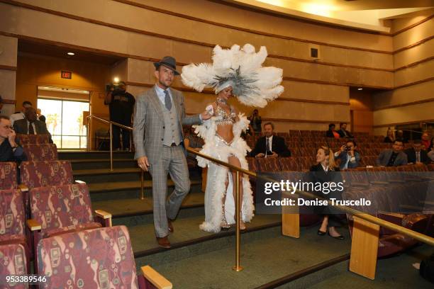 Singer Matt Goss helps kick off "Royal Wedding Month" In Las Vegas on May 1, 2018 in Las Vegas, Nevada.