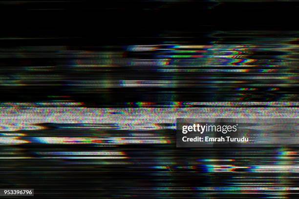 digital television glitch pattern - エラーメッセージ ストックフォトと画像