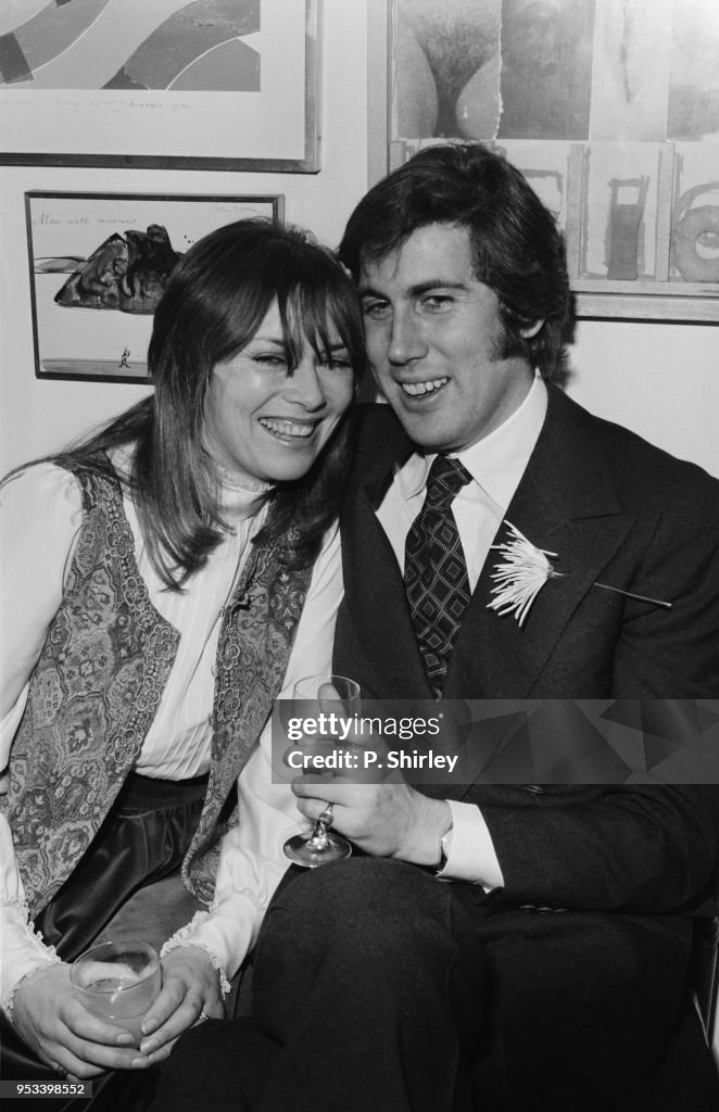 British barrister Timothy Cassel and British actress Beth Rogan at ...