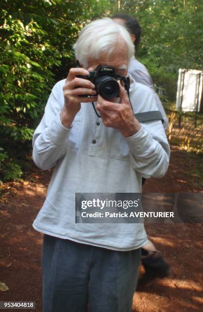 The French Photographer Marc Riboud show "Images Buissonieres" at the 8th annual Photographic Festival "Peuple et Nature" at La Gacilly in Brittany"....