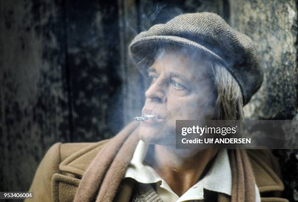 Archive image of German actor Klaus Kinski pictured on October 7, 1976 in Paris, France.