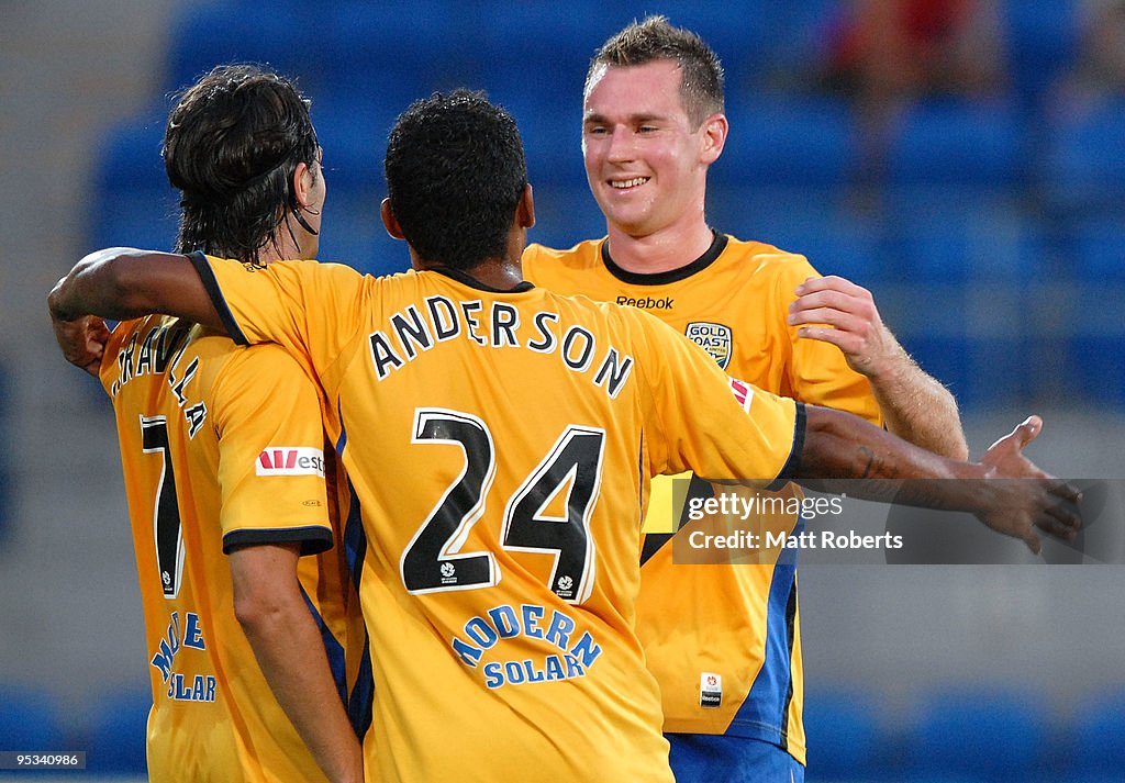 A-League Rd 21 - Gold Coast v Roar