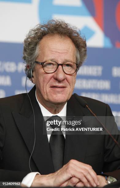 Geoffrey Rush for the movie 'The Best Offer' during the 63rd Berlinale International Film Festival on February 12, 2013 in Berlin, Germany.