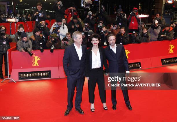 Director Bruno Dumont and actors Juliette Binoche and Jean Luc Vincent attend the 'Camille Claudel 1915' Premiere during the 63rd Berlinale...