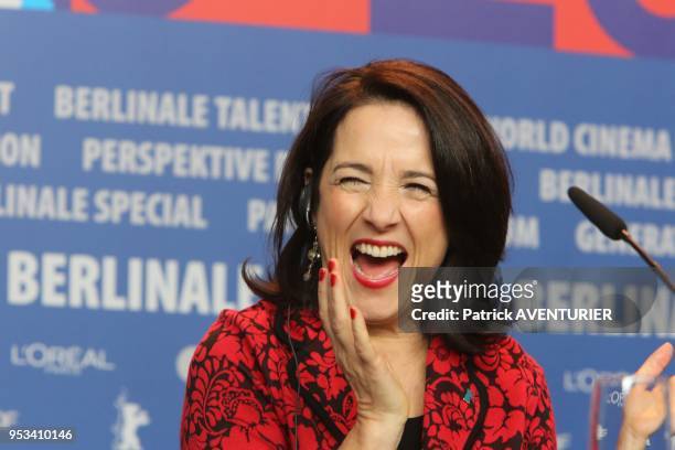 Paulina Garcia attends the ''Gloria' press conference during the 63rd Berlinale International Film Festival at the Grand Hyatt Hotel on February 10,...