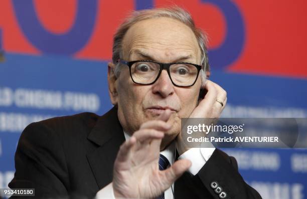 Ennio Morricone for the movie 'The Best Offer' during the 63rd Berlinale International Film Festival on February 12, 2013 in Berlin, Germany.