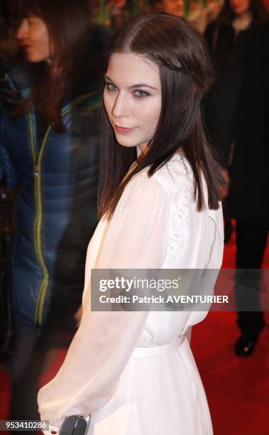 Nora Von Waldstaetten attends 'The Grandmaster' premiere during the 63rd Berlinale International Film festival at Berlinale Palast on February 7,...