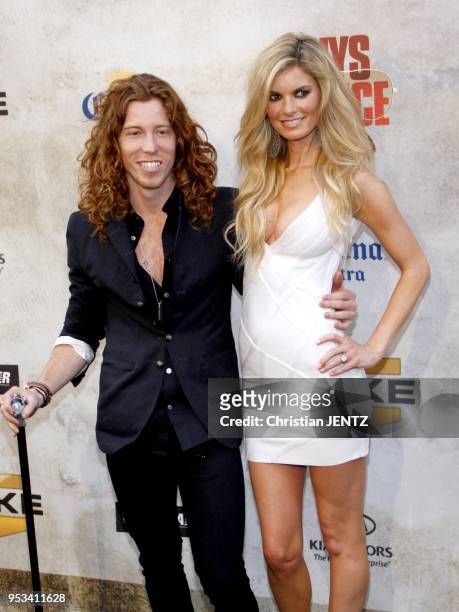 Shaun White and Marisa Miller at the Spike TV's 2010 Guys Choice Awards held at the Sony Pictures Studios in Culver City, Los Angeles, USA on June 5,...