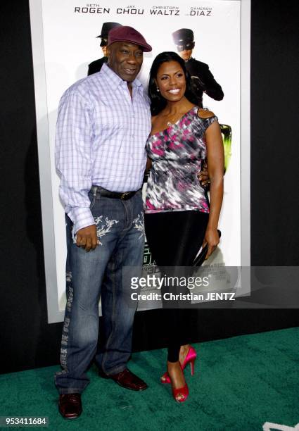 Michael Clarke Duncan and Omarosa at the Los Angeles Premiere of "The Green Hornet" held at the Grauman's Chinese Theater in Hollywood, Los Angeles,...