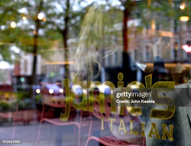 General view of Jamie Oliver's restaurant chain Jamie's Italian near the Angel on April 29, 2018 in London, England.
