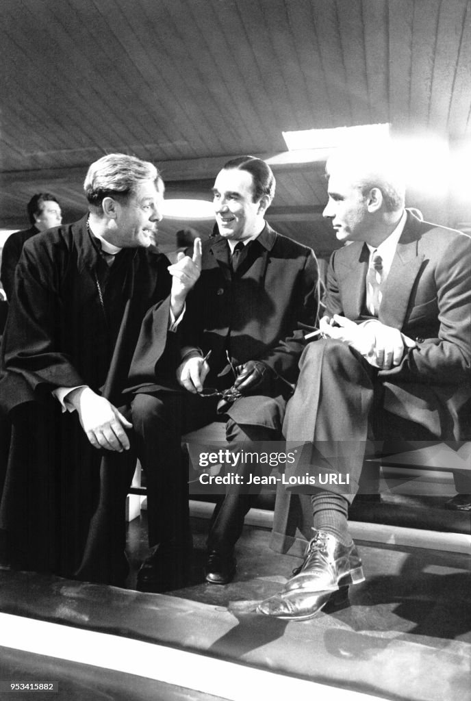 Marcello Mastroianni dans le film 'Todo Modo' en 1976