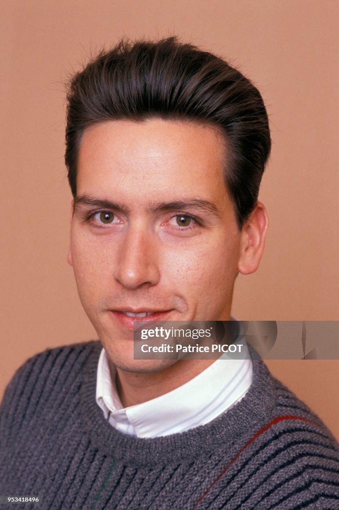 Portrait de l'acteur américain Ramon Estevez en avril 1989 à Paris,... News Photo Getty Images