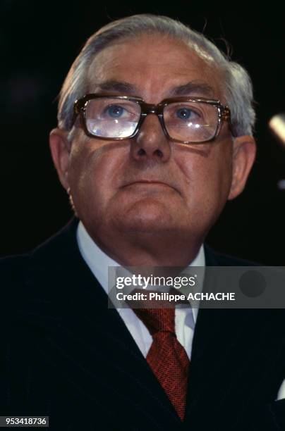 Ancien premier ministre James Callaghan en septembre 1979 au Royaume-Uni.