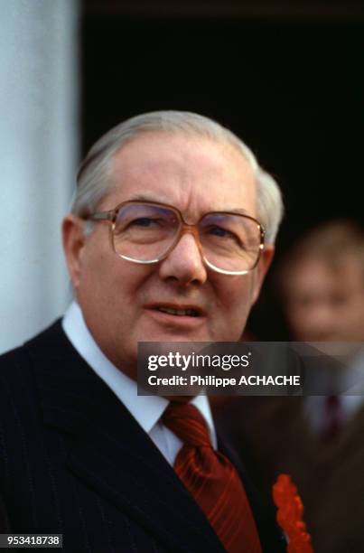 Le premier ministre James Callaghan en 1978 au Royaume-Uni.