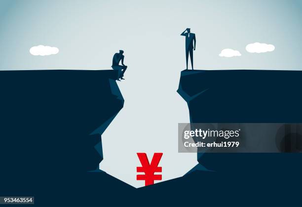temptation - deep thinking stock illustrations