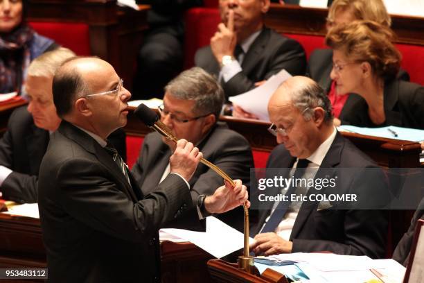 Frederic Cuvillier during the debate on the current affairs at the French Parliament, on October 9, 2012 in Paris.