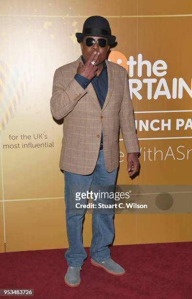 Tito Jackson attends The Entertainer App launch party at The London Cabaret Club on May 1, 2018 in London, England.