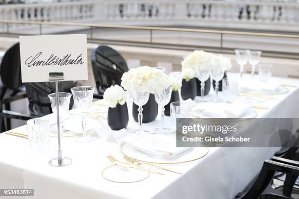 General view during the Montblanc de la Culture Arts Patronage Award at Residenz on April 26, 2018 in Munich, Germany.