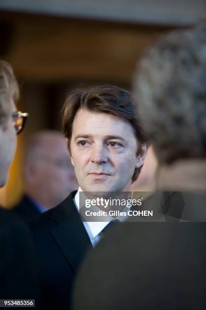 Francois Baroin attends UNAPL Convention in Paris, France on December 12, 2011.