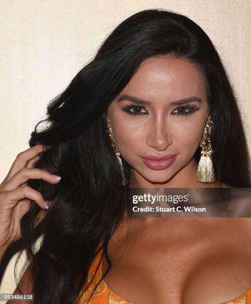 Natasha Grano attends The Entertainer App launch party at The London Cabaret Club on May 1, 2018 in London, England.
