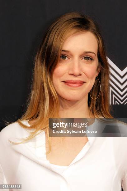Daniella Kertesz attends Series Mania Lille Hauts de France Festival day 5 photocall on May 1, 2018 in Lille, France.