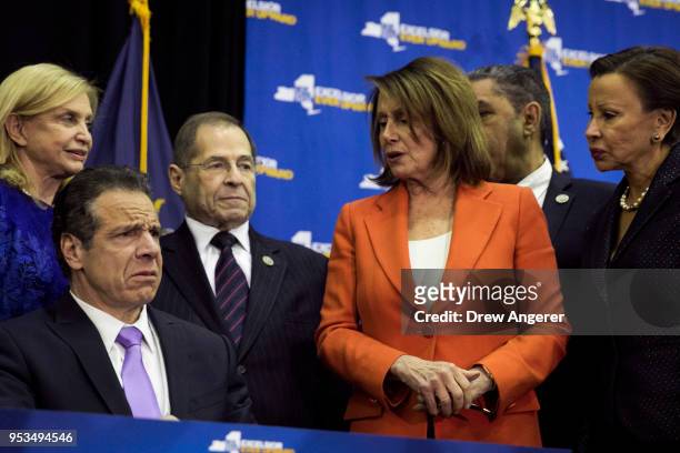 Rep. Carolyn Maloney , New York Governor Andrew Cuomo, U.S. Rep. Jerrold Nadler , House Minority Leader Nancy Pelosi and U.S. Rep. Nydia Velazquez...