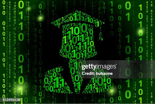 Graduation Binary Code Vector Pattern Background Graduation Binary Code Vector Pattern Background