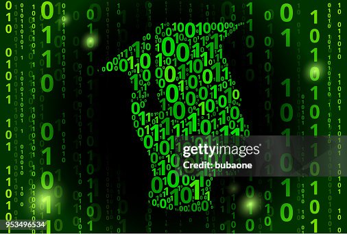 Graduation Binary Code Vector Pattern Background Graduation Binary Code Vector Pattern Background