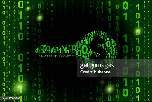 Dollar Keys Binary Code Vector Pattern Background Dollar Keys Binary Code Vector Pattern Background