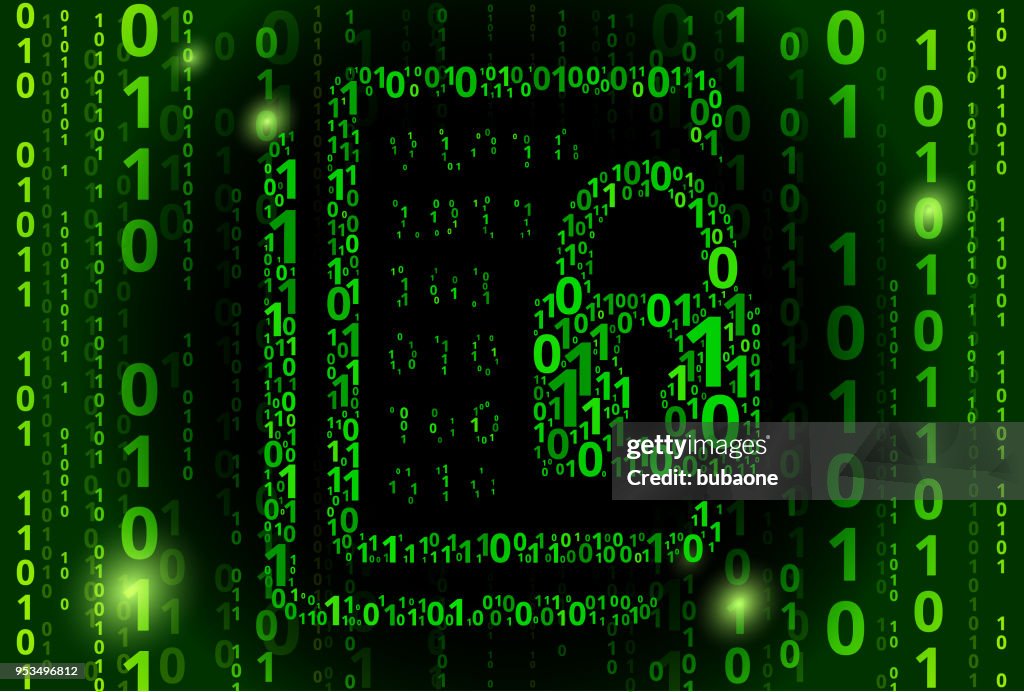 Computer Security Code Computer Security Binary Code Vector Pattern Background High-Res Vector ...