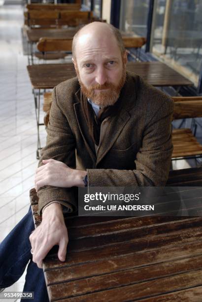 American Writer Jonathan Ames on January 12, 2012 in Paris, France.