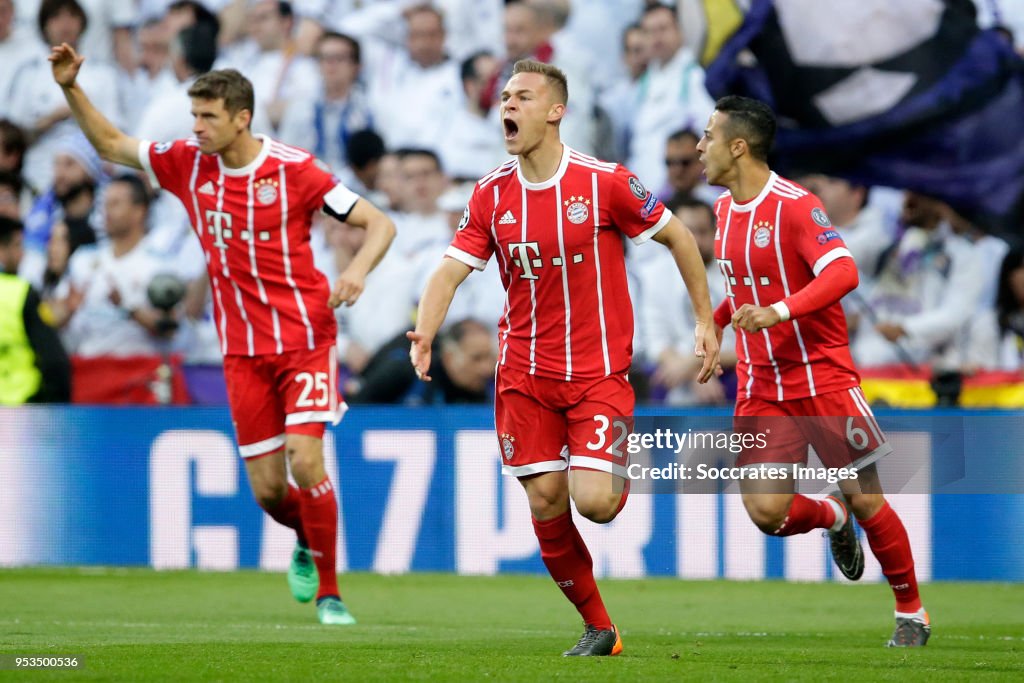 Real Madrid v Bayern Munchen - UEFA Champions League