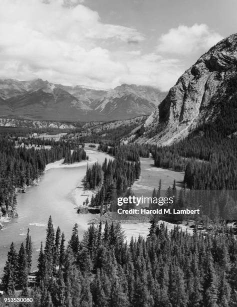 VIEW OF BOW VALLEY, CANADA