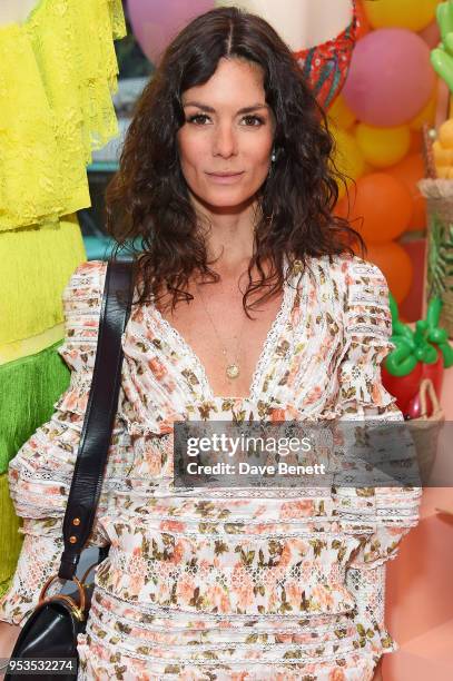 Hedvig Opshaug attends the Koibird store launch on May 1, 2018 in London, England.